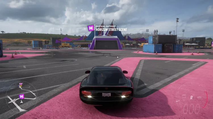 Horizon Straßenszene Außenposten