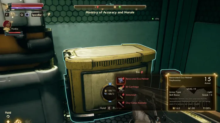 Zablokowany Pojemnik