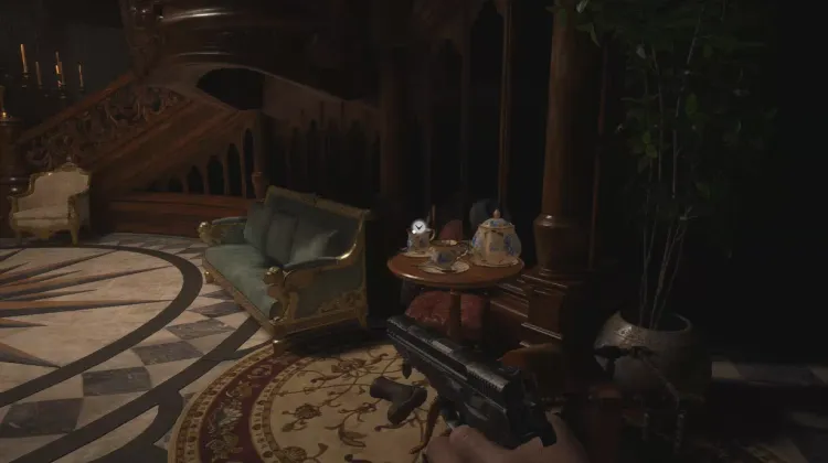 Xícara de Chá de Flores