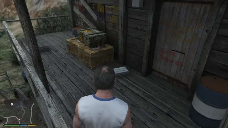 Mallette avec de l'argent