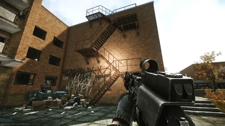 Escalera hacia la Azotea