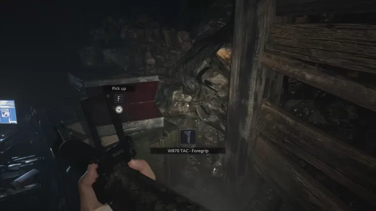 W870 TAC - Pegangan Depan