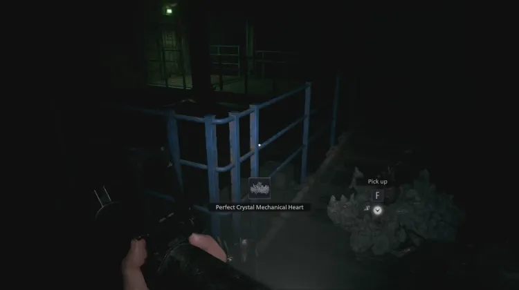 Coração Mecânico de Cristal Perfeito