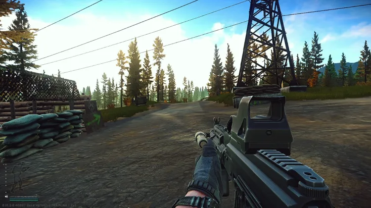 Paso de Línea Eléctrica (Zona de Señal)