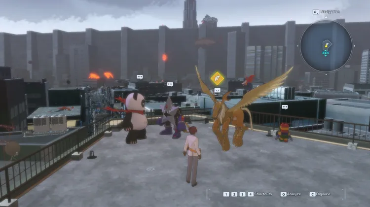 Porto dos Digimon Voadores