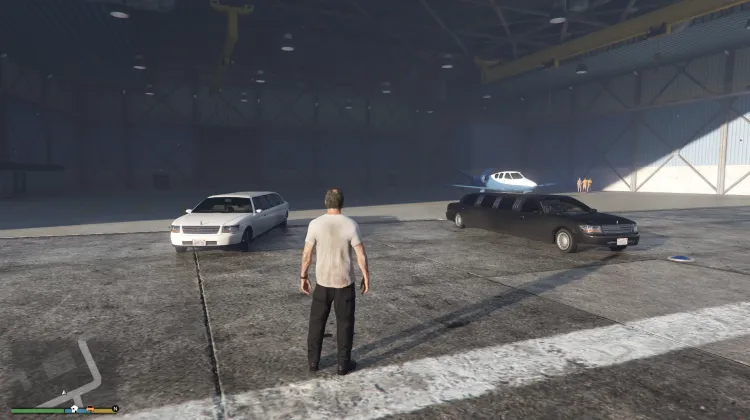 Limousine Blanche et Noire