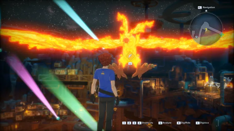 Porto de Digimon Voadores