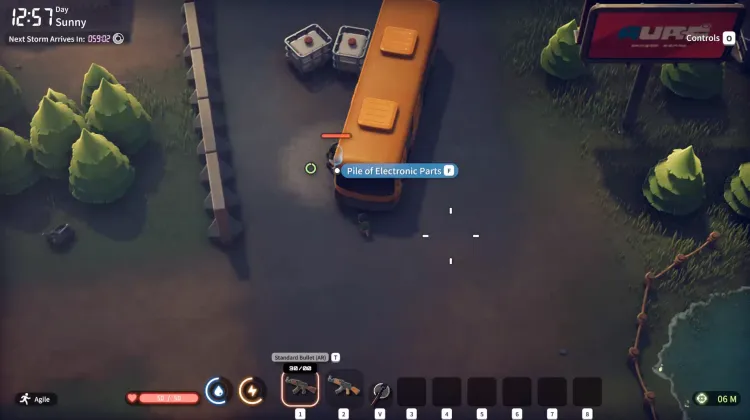 Pile of Electronic Parts