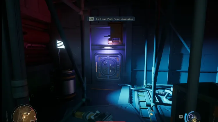 Zur Sicherheitszentrale - Untere Ebene