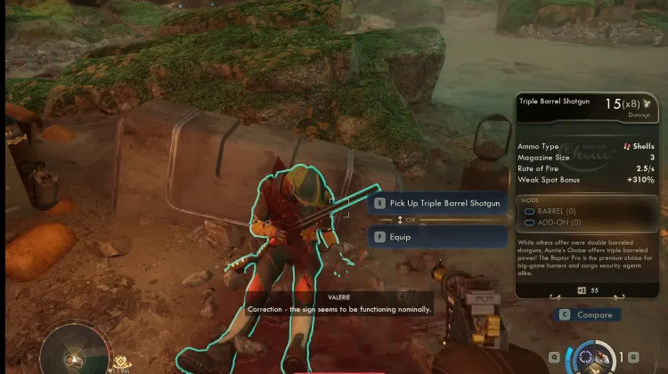 Fusil à canon triple