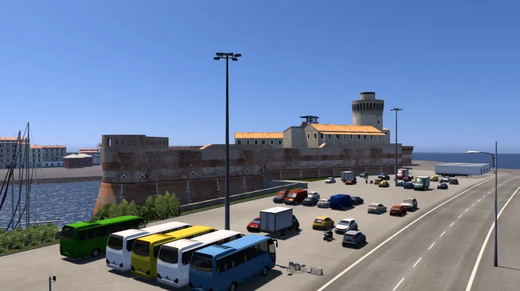 Fortaleza Antiga em Livorno