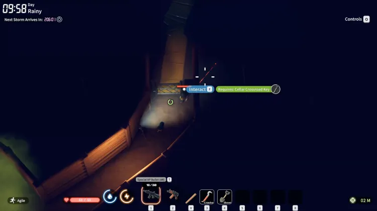 Porte du Carrefour de la Cave