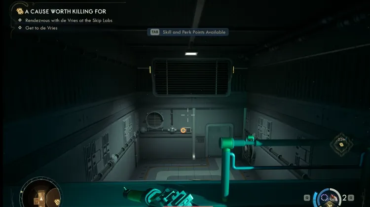 Zu Überspringlabore - Hauptebene