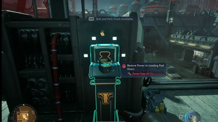 Ripristina l'Alimentazione alle Porte della Piattaforma di Atterraggio