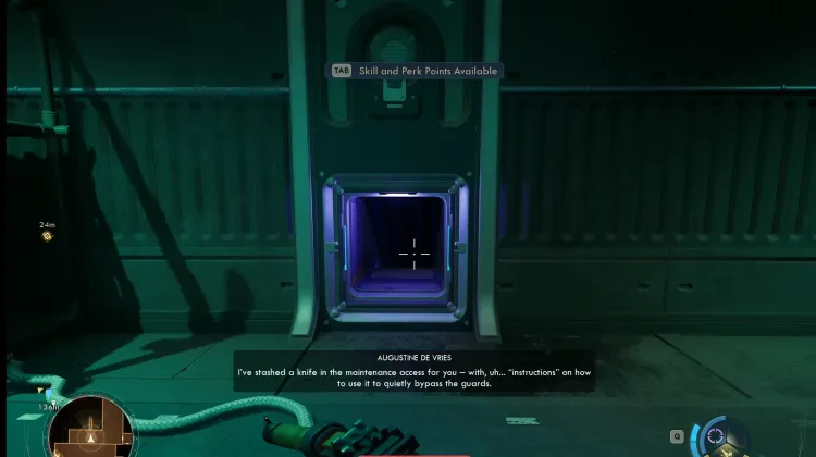 Zur Sicherheitszentrale - Untere Ebene