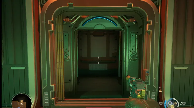 Aufzug - Obere Ebene