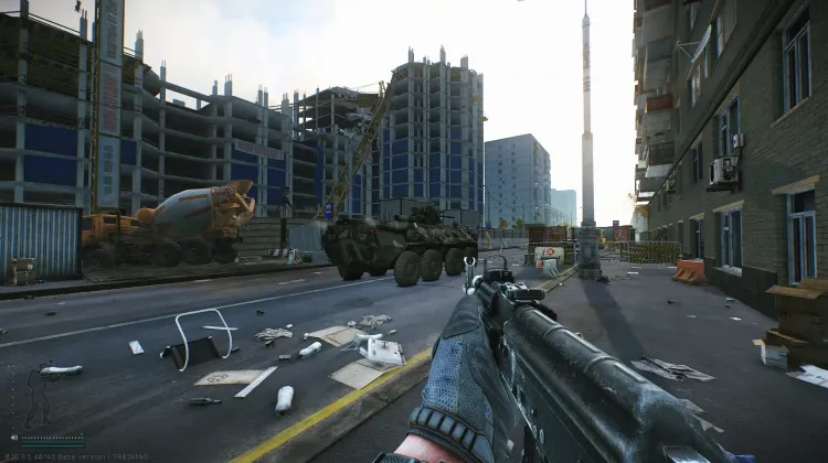 BTR - Grúa Colapsada