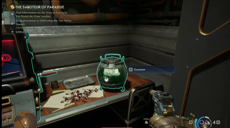 De Vries' Versenkter Tracker