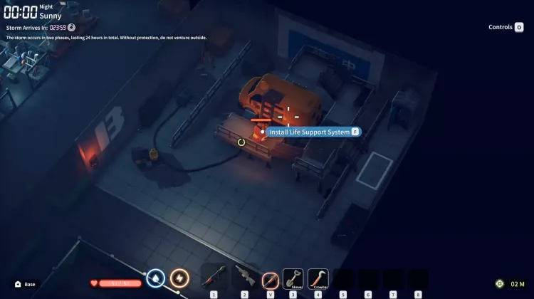 Instalar Sistema de Suporte à Vida