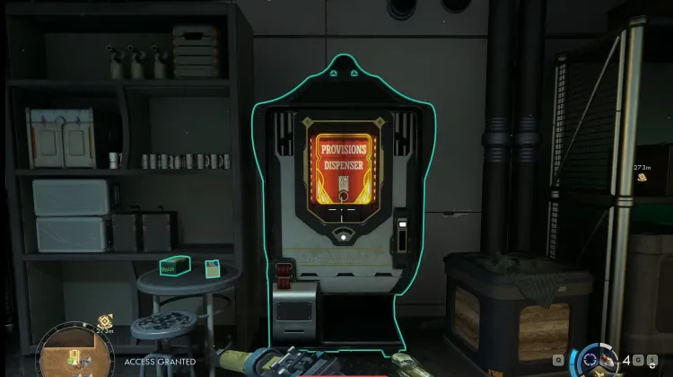 Distributeur de Provisions