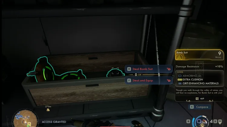 Combinaison de désamorçage