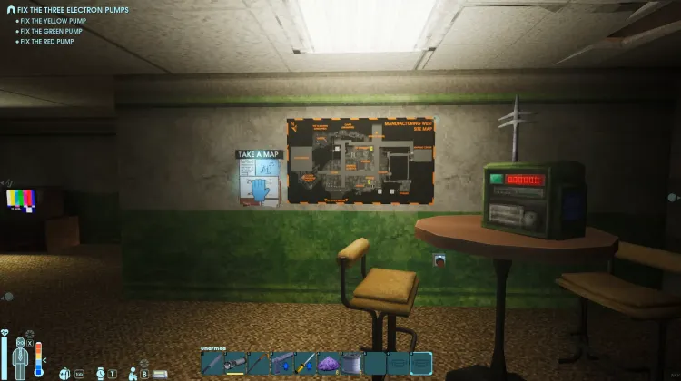 Mapa Zachodniego Zakładu Produkcyjnego