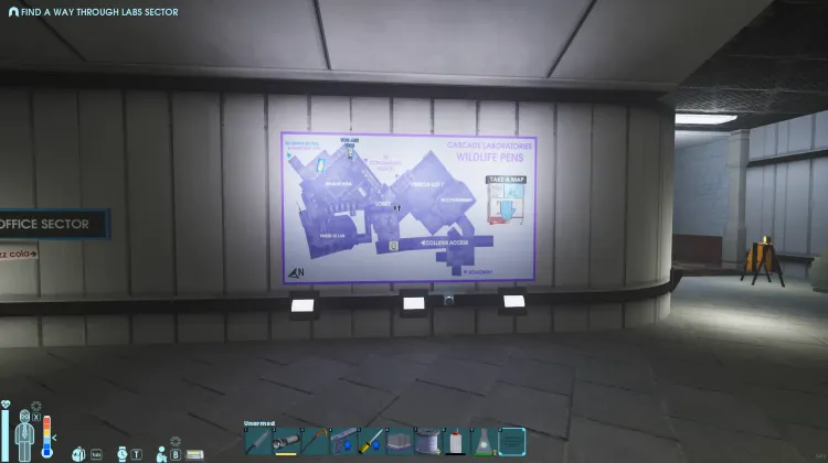 Peta Kandang Satwa Liar