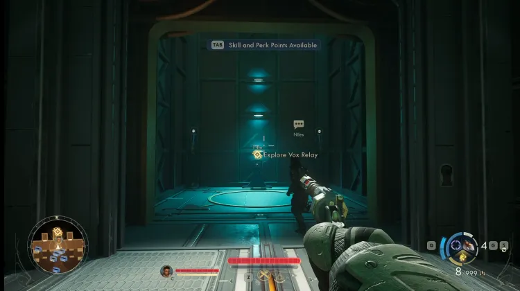 Zum Kommando-Stockwerk