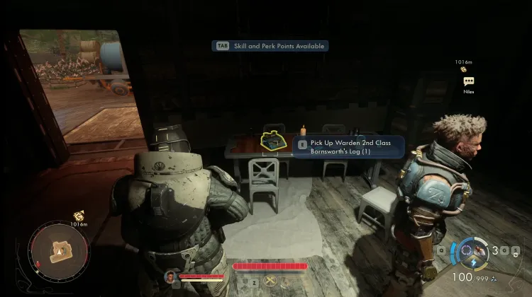 Warden 2nd Class Bornsworth's Log