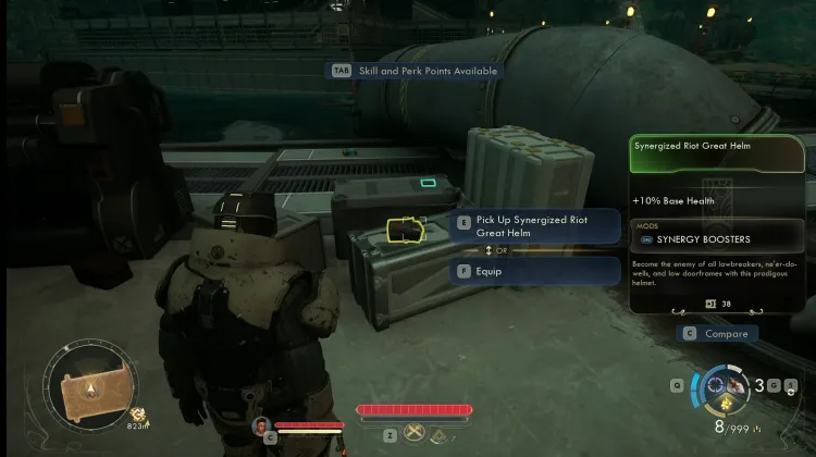 Synergisierter Aufruhr-Großhelm