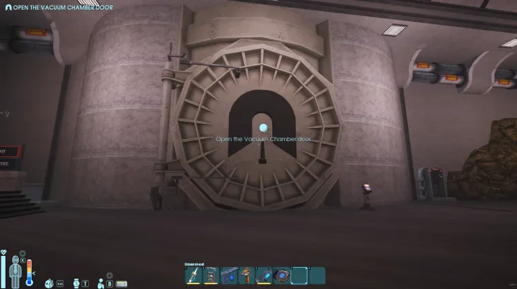 Porte de Chambre à Vide