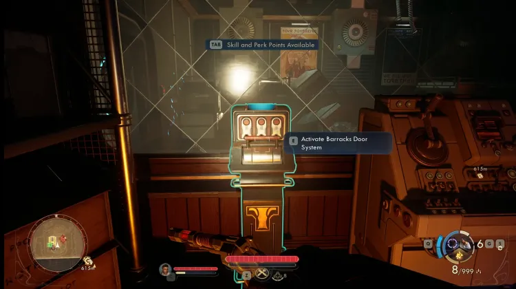 Activate Barracks Door System