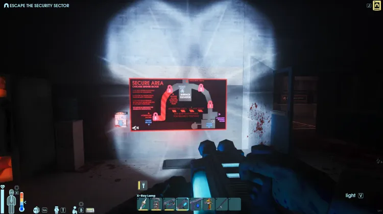 Kaskaden-Verteidigungssektor-Karte