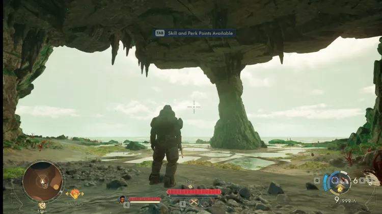 Geheimnisvoller Höhlenausgang