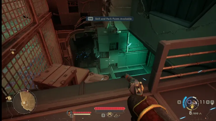 Abwurf zur Automatischen Reparatur - Etage 2