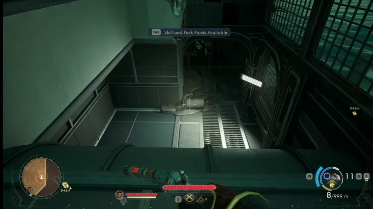 Abwurf zur Automatischen Reparatur - Etage 2