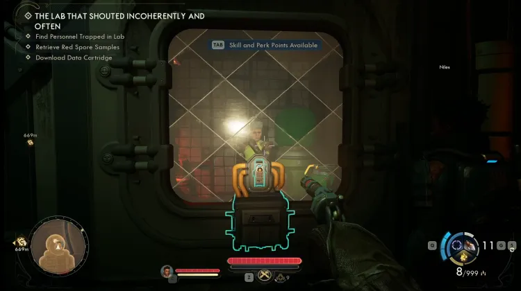 Test Chamber Pass Through Slot