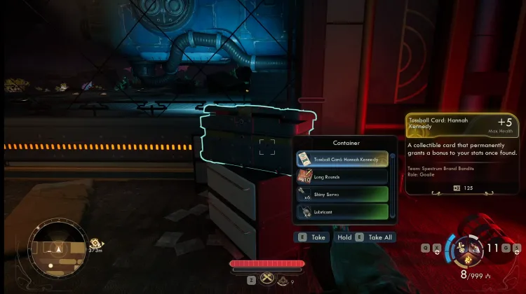 Carte de Tossball : Hannah Kennedy