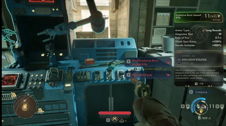 Explosive Burst Assault Rifle