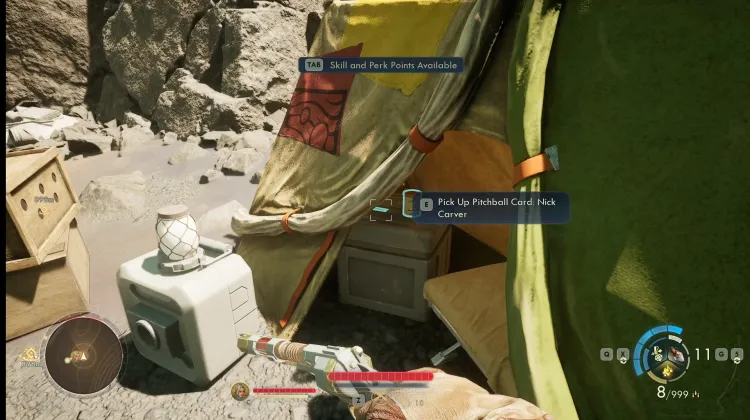 Carte de Pitchball : Nick Carver