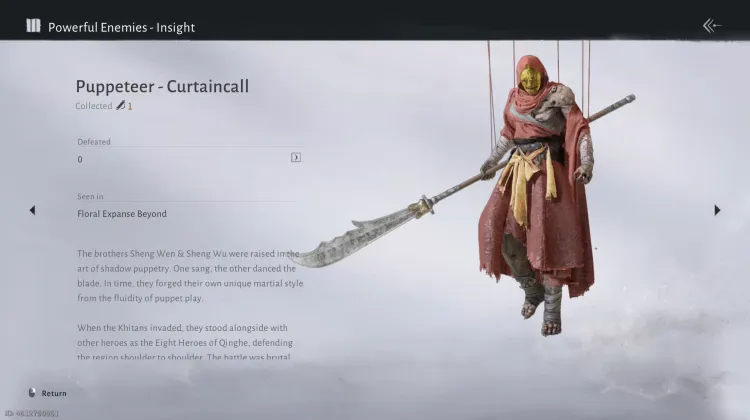 Marionnettiste - Rappel