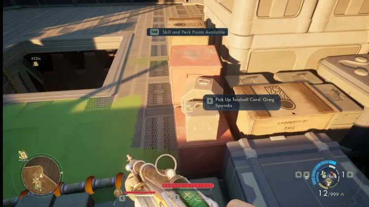 Carte de Tossball : Greg Spyridis