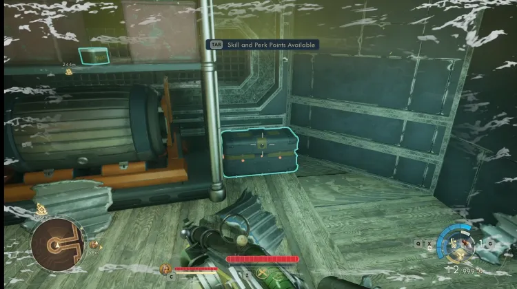 Verschlossener Container