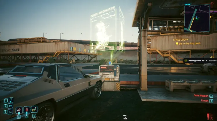 ลานจอดรถร้าง