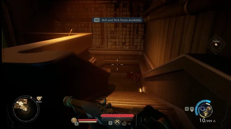 To Saloon (Basement)