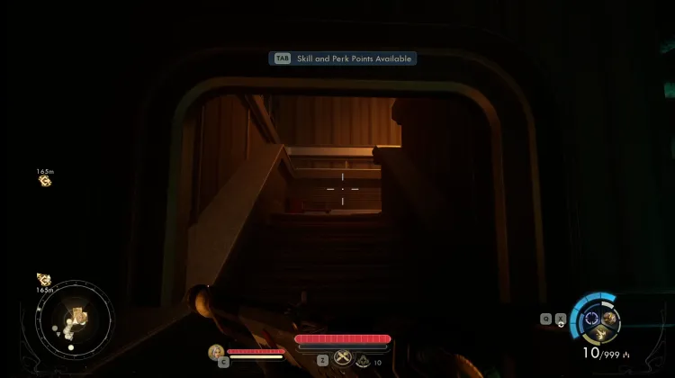 To Saloon  (Main Level)