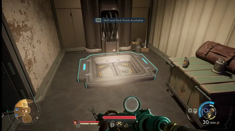 Zum N-Ray-Bereich (Unterebene 1)