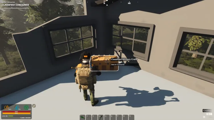 Peti Militer Terklasifikasi