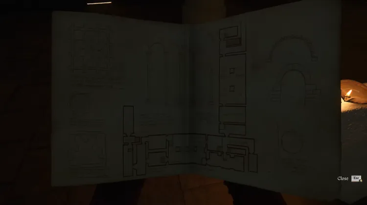 Plans de l'Ancienne Cave