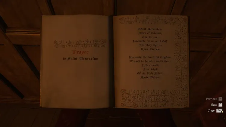 Gebet zum Heiligen Wenzel